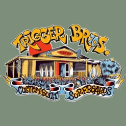 Trigger Bros X Mark Lording Leo Shack Premium Hoodie Mens In Eucalyptus 5 Trigger Bros X Mark Lording Leo Shack Premium Hoodie Mens In Eucalyptus -New Look Vibe trigger bros point leo shop tee logo army 93443.1670539212