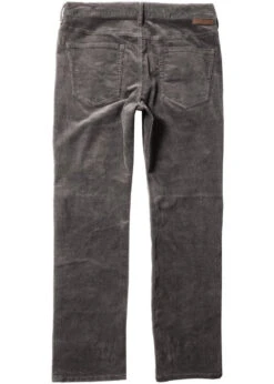 Vissla Border C Cord 5 Pocket Pant Mens In Gunmetal -New Look Vibe vissla border c cord 5 pocket pant mens gunmetal 3 01987.1675829479